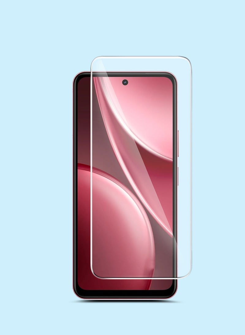 GMAX vivo Y31 / vivo Y31 Pro 5G 2025 GMAX Premium Series Curved Edges 9H 2.5D Tempered Glass Screen Protector - Clear - Image 1